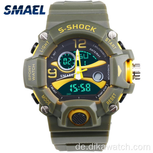 SMAEL Herren Sportuhren Shock Military Watch Fashion